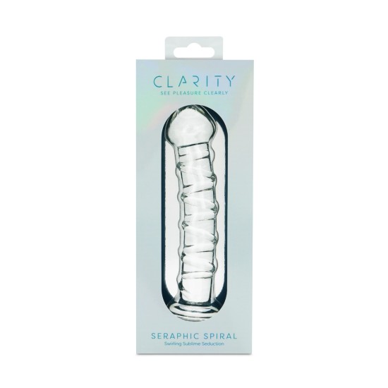 Clarity - Glass Dildo - Seraphic Spiral Clarity - Glass Dildo - Seraphic Spiral
