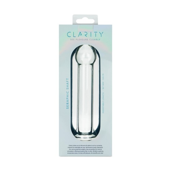 Clarity - Glass Dildo - Seraphic Shaft Clarity - Glass Dildo - Seraphic Shaft