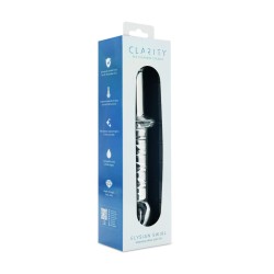 Clarity - Glass Dildo - Elysian Swirl Clarity - Glass Dildo - Elysian Swirl