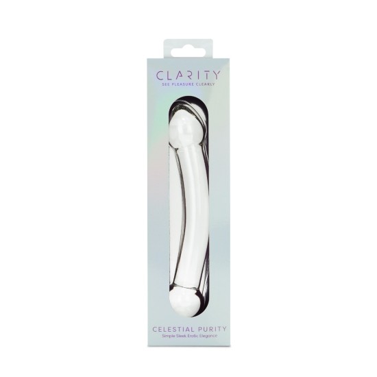 Clarity - Glass Dildo - Celestial Purity Clarity - Glass Dildo - Celestial Purity