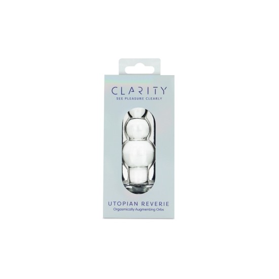 Clarity - Glass Dildo - Utopian Reverie Clarity - Glass Dildo - Utopian Reverie