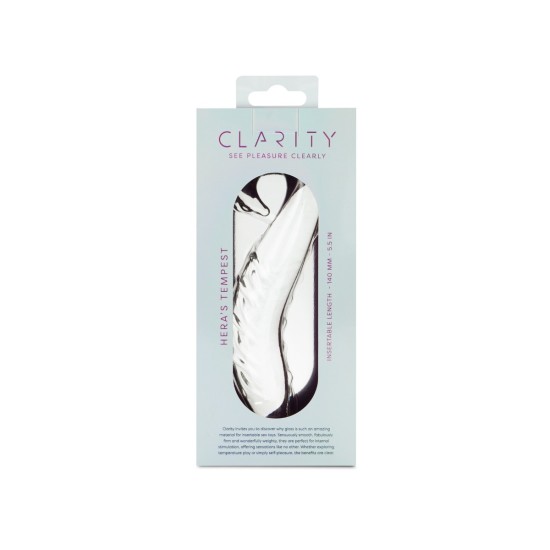 Clarity - Glass Dildo - Hera's Tempest Clarity - Glass Dildo - Hera's Tempest