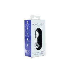 Clarity - Glass Dildo - Utopian Bloom Clarity - Glass Dildo - Utopian Bloom