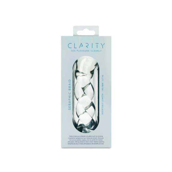 Clarity - Glass Dildo - Seraphic Braid Clarity - Glass Dildo - Seraphic Braid