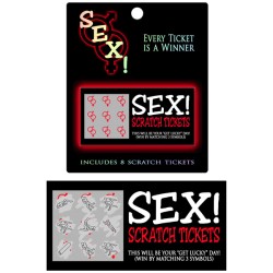 SEX! Scratch Tickets SEX! Scratch Tickets