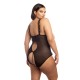 Oh La La Cheri - Amber Teddy - Plus - Queen Size - Black Oh La La Cheri - Amber Teddy - Plus - Queen Size - Black