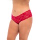 Oh La La Cheri - Goodnight Kiss Panty - 3X/4X - Red