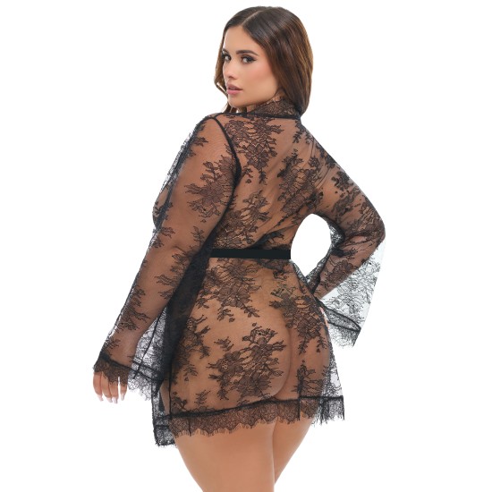 Oh La La Cheri - Amore Robe Plus - 1X/2X - Black