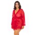 Oh La La Cheri - Provence Robe Plus - 3X/4X -Red