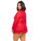 Oh La La Cheri - Provence Robe Plus - 3X/4X -Red