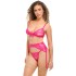 Oh La La Cheri - Luella 3 Pc Set - S/M - Pink