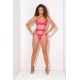 Oh La La Cheri - Luella 3 Pc Set - S/M - Pink