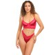 Oh La La Cheri - Ivanna 2 Pc Set - S/M - Red