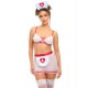 Oh La La Cheri - Naughty Nurse Set - S/M - Red/White Oh La La Cheri - Naughty Nurse Set - S/M - Red/White