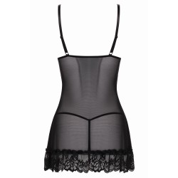 Oh La La Cheri - Valentine Babydoll XL Black