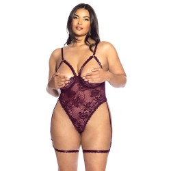 Oh La La Cheri - Elayne Teddy Plus - 1X/2X - Purple
