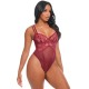 Oh La La Cheri - Marisol Teddy - L/XL - Zinfandel Oh La La Cheri - Marisol Teddy - L/XL - Zinfandel