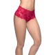 Oh La La Cheri - Goodnight Kiss Panty - S/M - Red