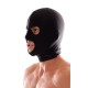 Pipedream - Fetish Fantasy Series  - Spandex 3 Hole Hood - Black