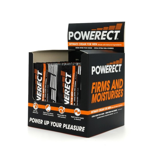 Powerect Cream POS - 54 x 5ml Sachets with POS Powerect Cream POS - 54 x 5ml Sachets with POS