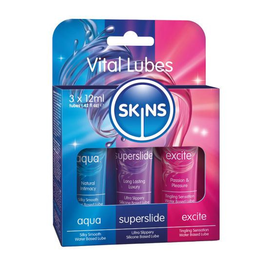 Skins 12ml Sampler Tubes - Vital 3pk Skins 12ml Sampler Tubes - Vital 3pk