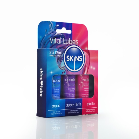 Skins 12ml Sampler Tubes - Vital 3pk Skins 12ml Sampler Tubes - Vital 3pk